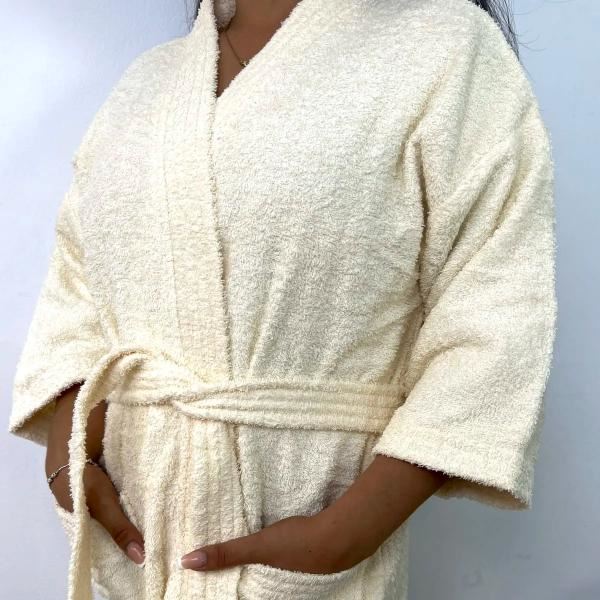 Salida de baño de 380 gramos - XL - Crema