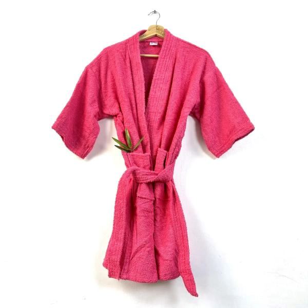 Salida de baño Niños - Talla 8 - Fucsia