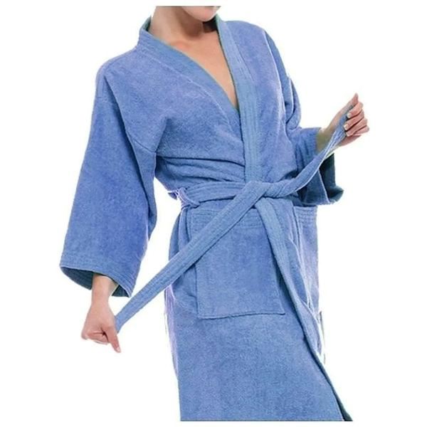 Salida de baño de 450 gramos - S - Celeste