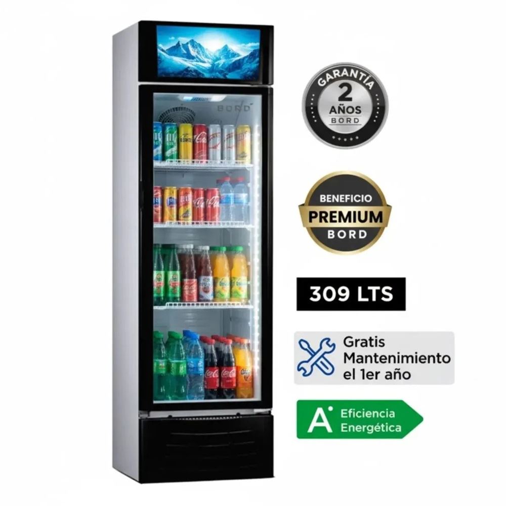 VITRINA EXHIBIDORA BORD VERTICAL 309LT EX309-M