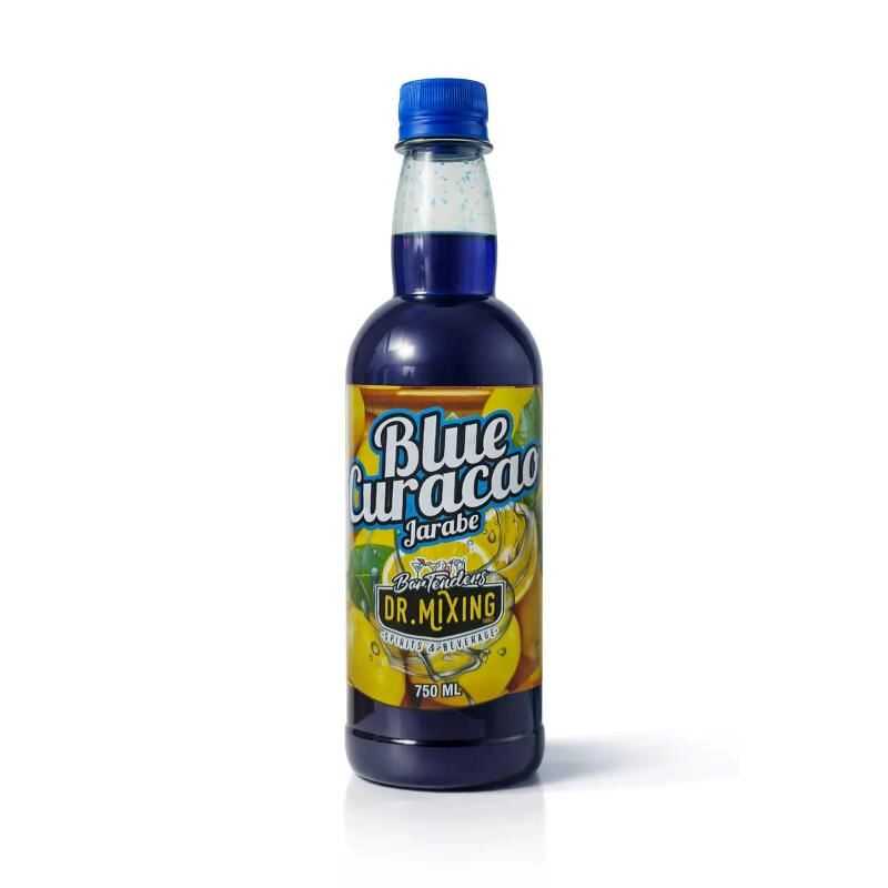JARABE DE BLUE CARACAO MIXING 750ML