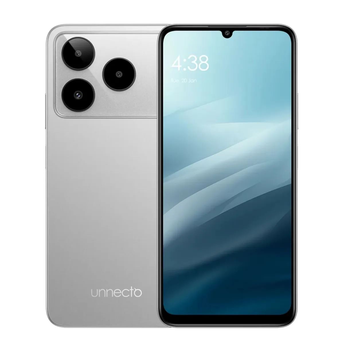 Celular Unnecto eco 20 256GB 6GB Silver