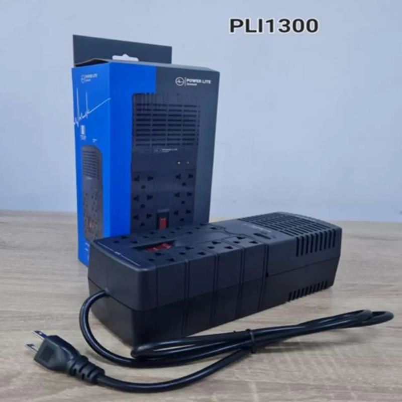 Estabilizador / Regulador Automático de Voltaje 1300VA – 650W con 8 Receptáculos Universales