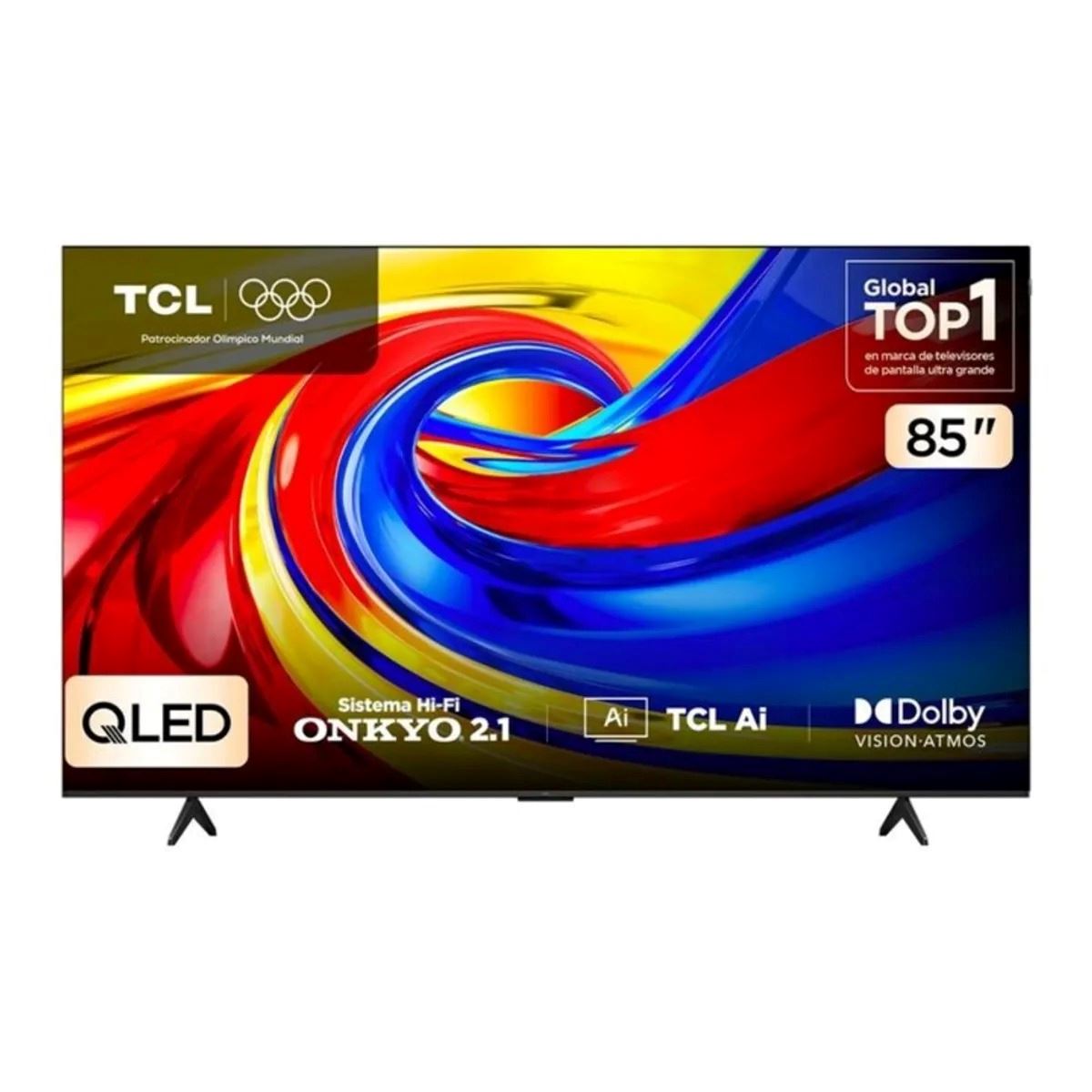 Televisor TCL 85'' QLED Premium 4K UHD Google TV 85P7L Año 2026