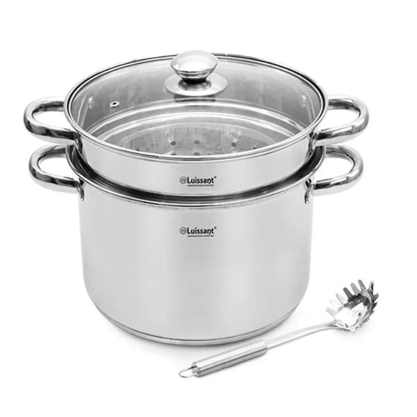 ESPAGUETERA DE ACERO 4 PIEZAS LUISSANT