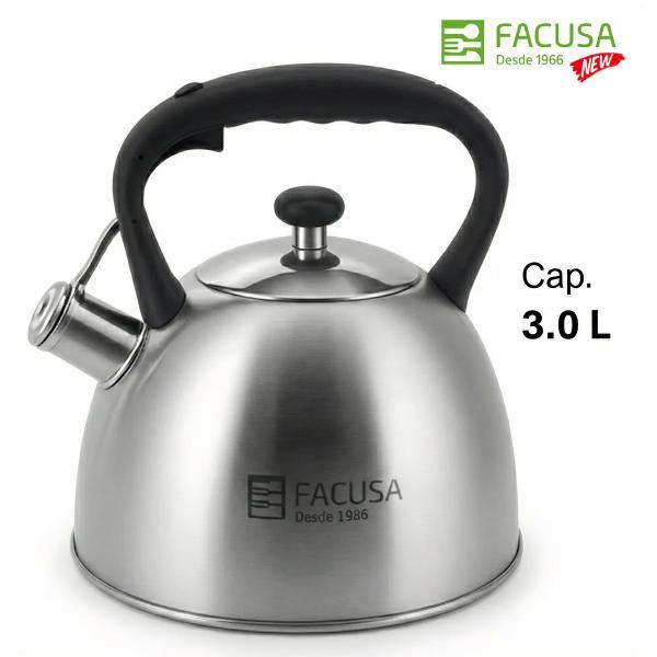 Tetera Facusa de 2.0 litros con Silbador