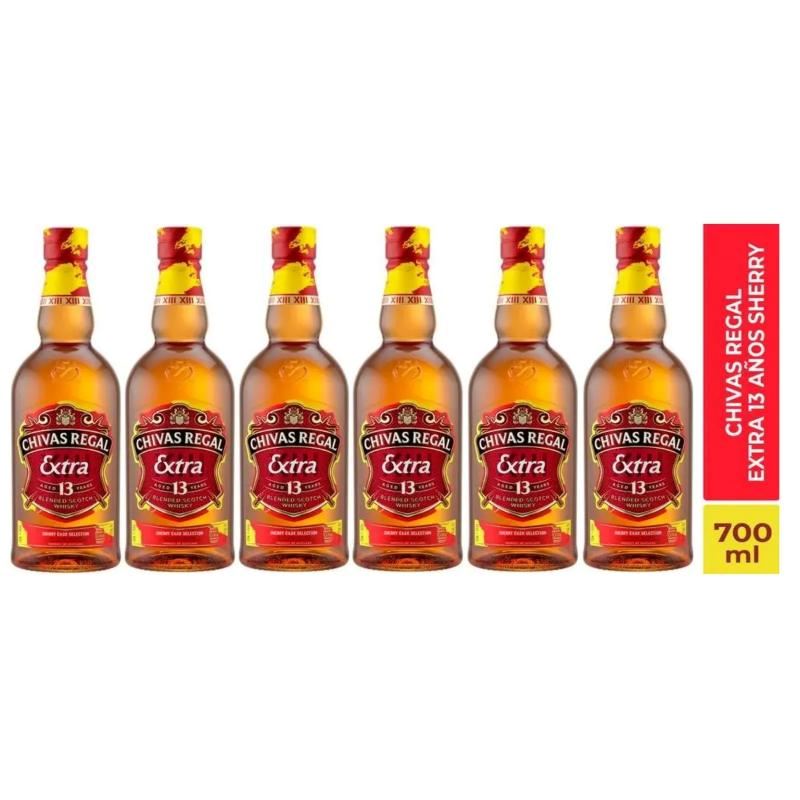 Whisky Chivas Regal 13 años 700ml - 6 und