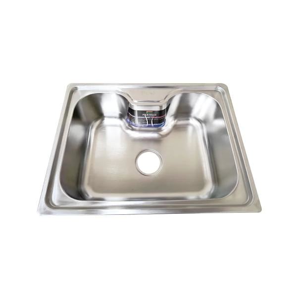 LP-6045 LAVADERO PREMIUM P ACERO INOX CR CPORTAGRIFERIA 60X45X21 CM FRATELLI