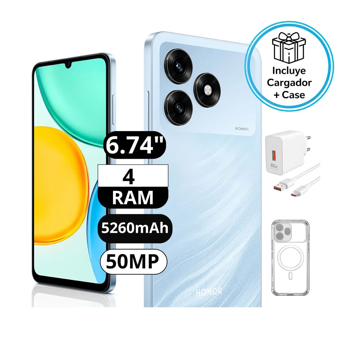 CELULAR HONOR X5D 4GB+128GB AZUL