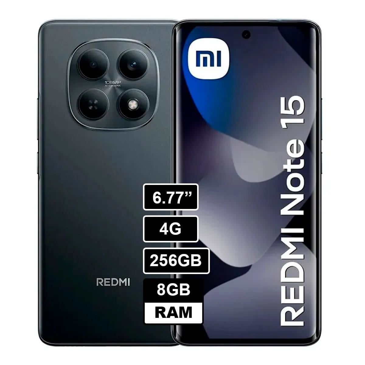 Celular Redmi Note 15 pro 8Gb + 256gb Negro
