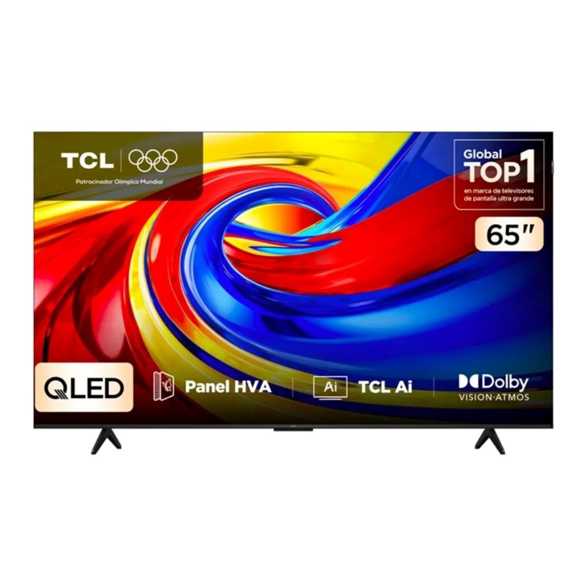 Televisor TCL 65'' QLED Premium 4K UHD Google TV 65P7L Año 2026
