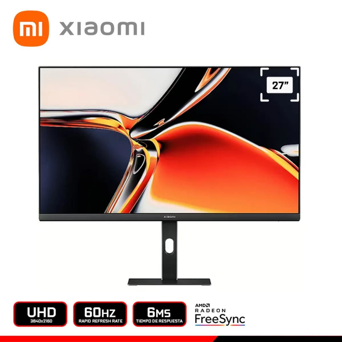 MONITOR XIAOMI A27Ui 4K 27'' UHD IPS LED 60Hz 6ms