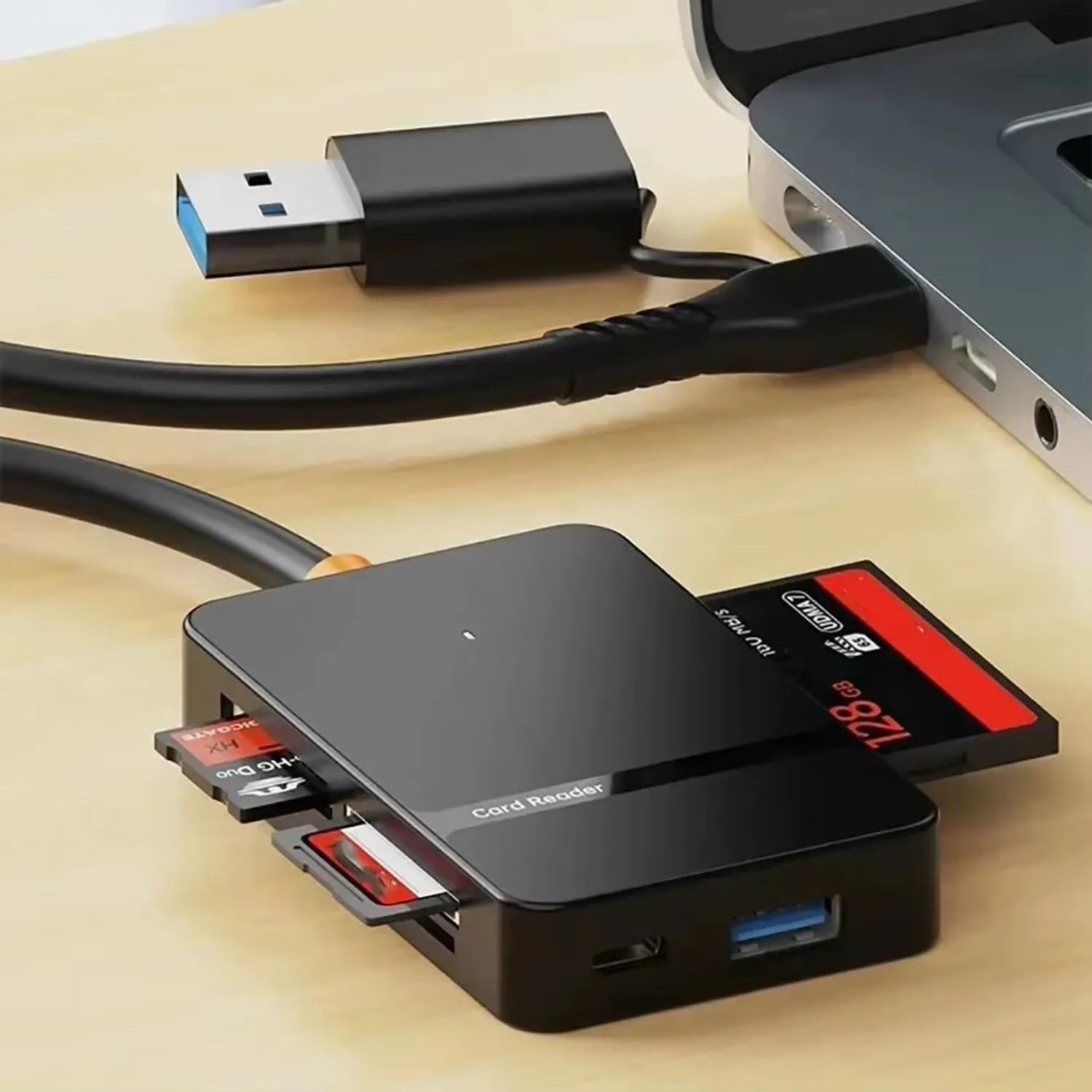 Tarjeta de Memoria Para PC portátil 104 MB/s 2TB lector de tarjetas