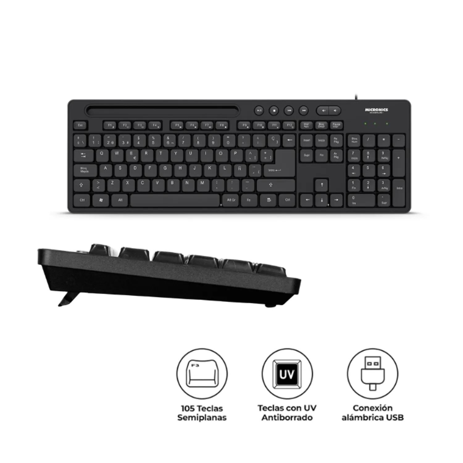 TECLADO MICRONICS MAGNUS K734