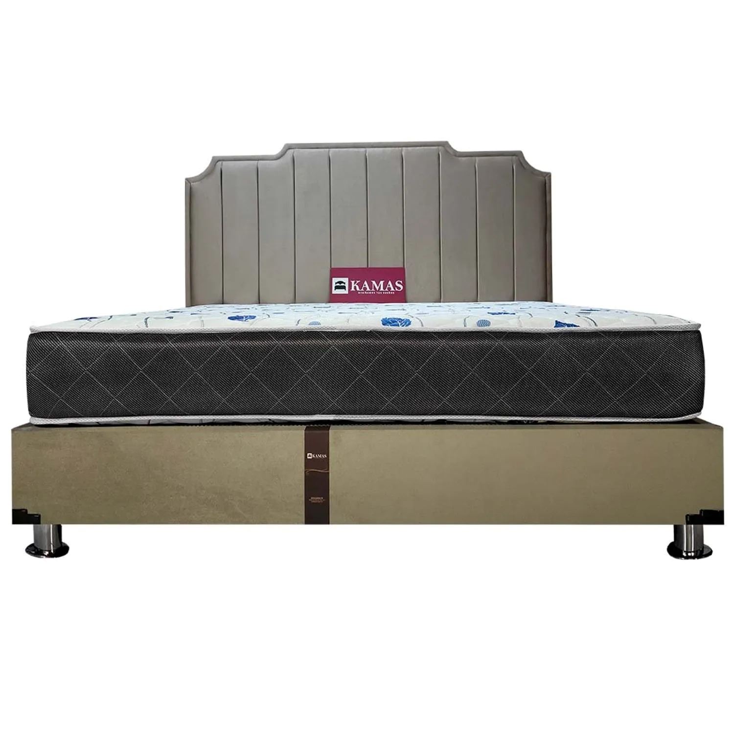 DORMITORIO KAMAS KING SARKI + CABECERA AÉREA CORONA - ARENA