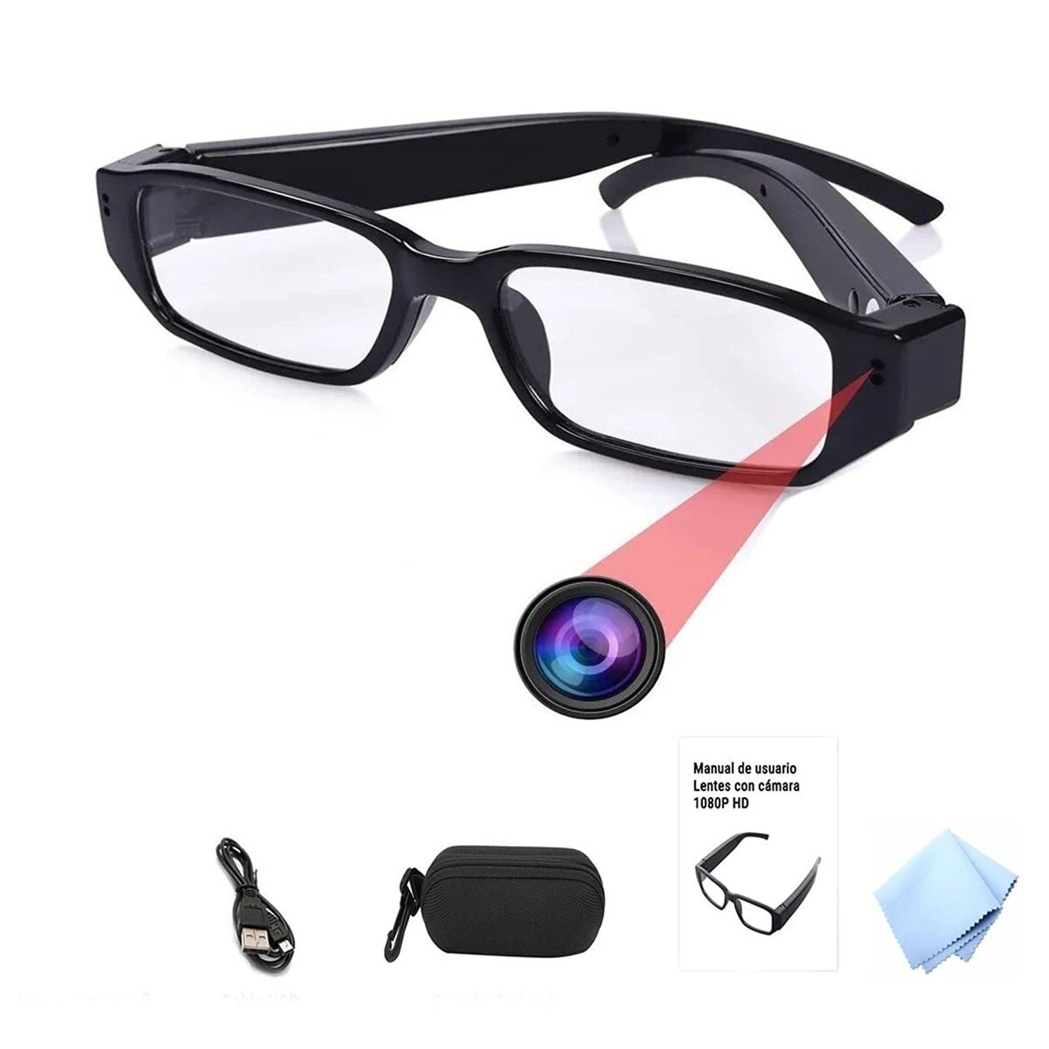 LENTES  CAMARA CAMUFLAJE 1080P