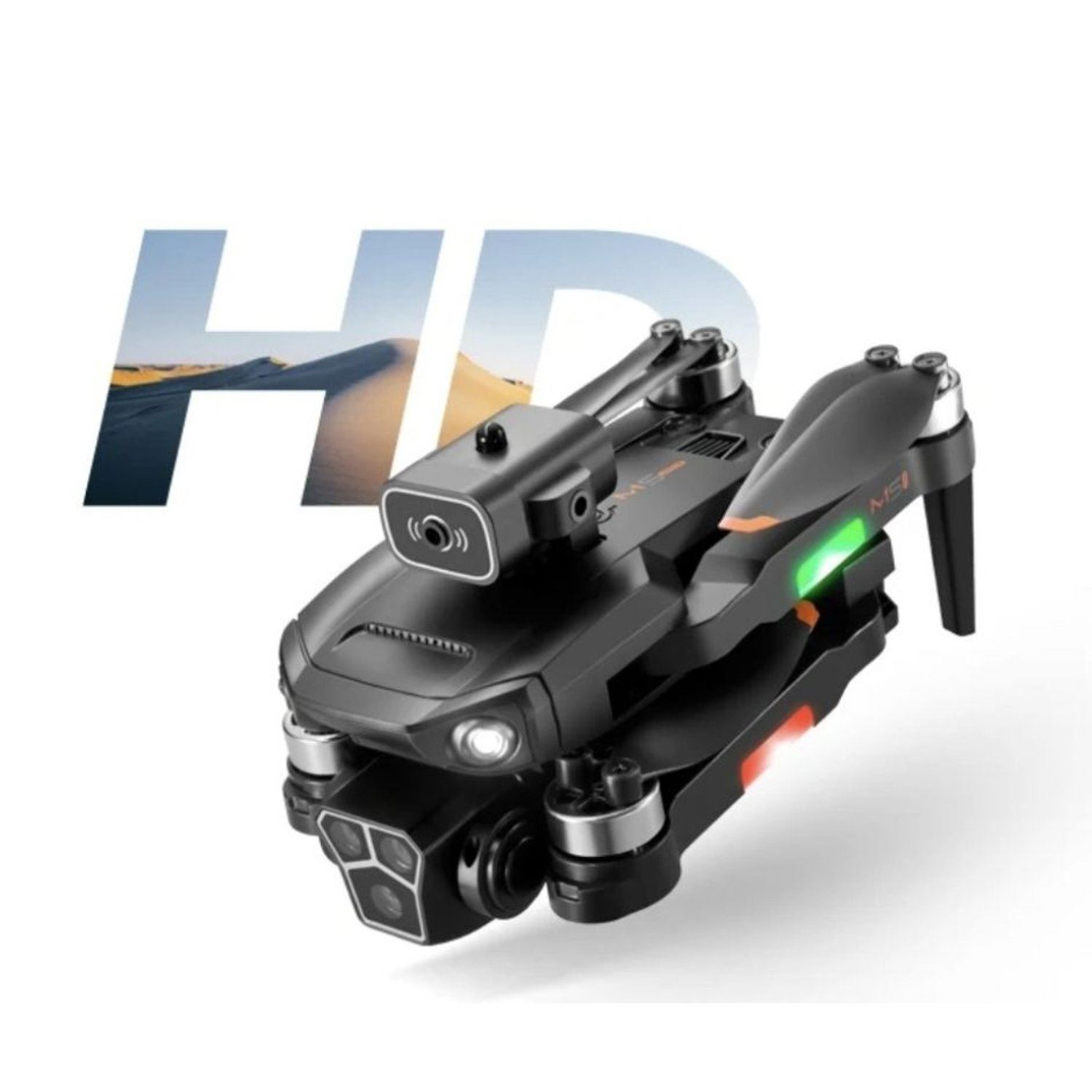 DRON PROFESIONAL 6K CON 3 CAMARAS + 3 BATERIAS + APP + 5G + BOLSO