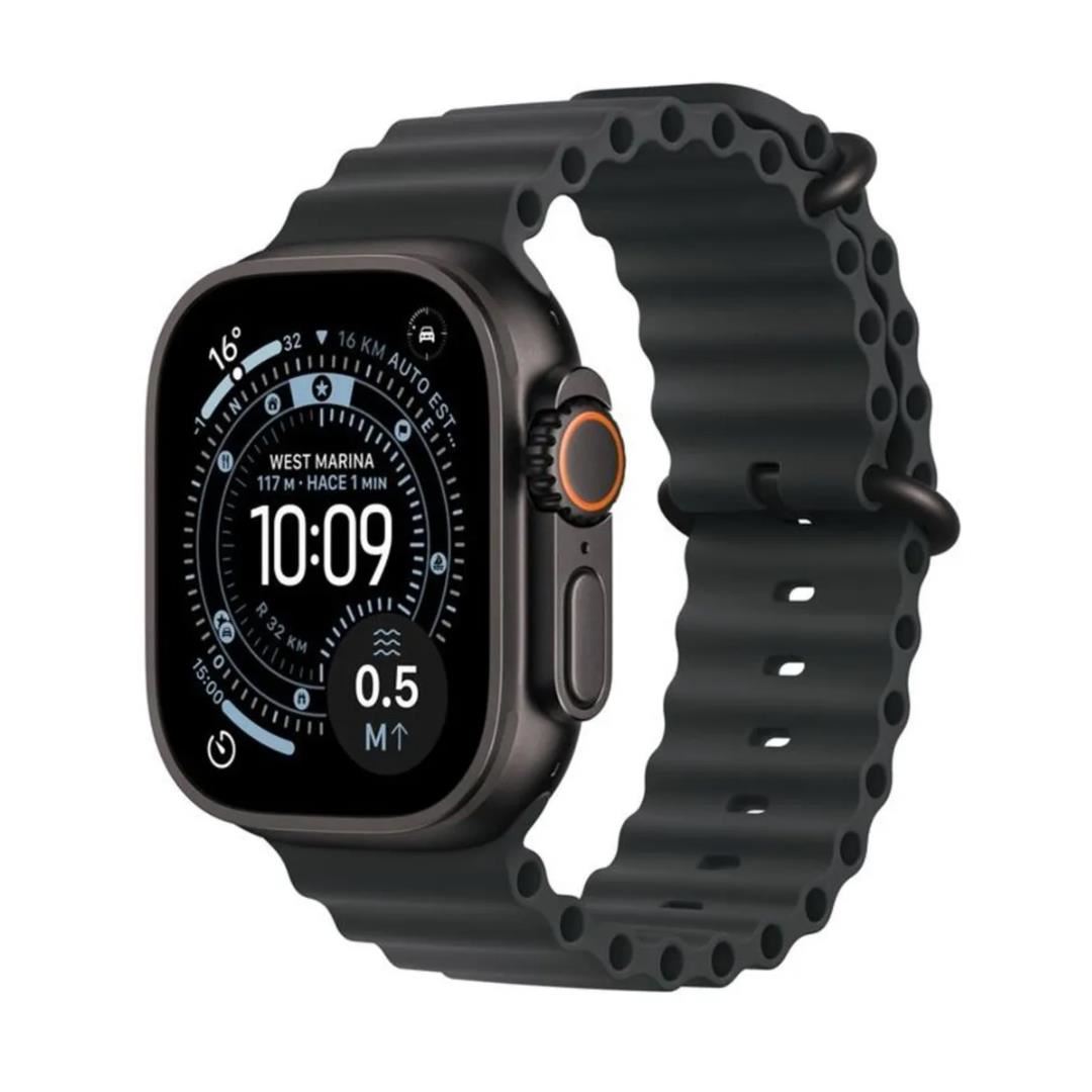 APPLE WATCH ULTRA 3 49MM BLACK TI BLACK OCEAN BAND GPS+CELL