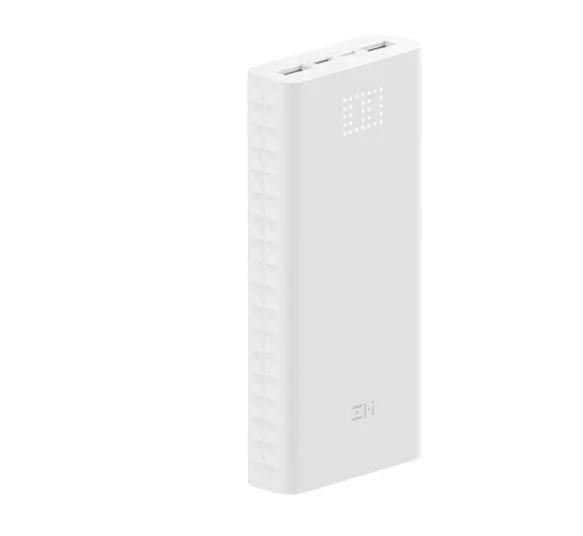 Power bank ZMI 20000MAH AURA qb821 blanco