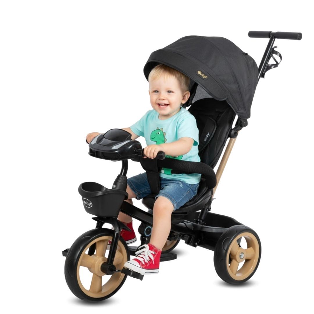 Triciclo Guiador Giratorio «WUNDER» Edición Limitada Black