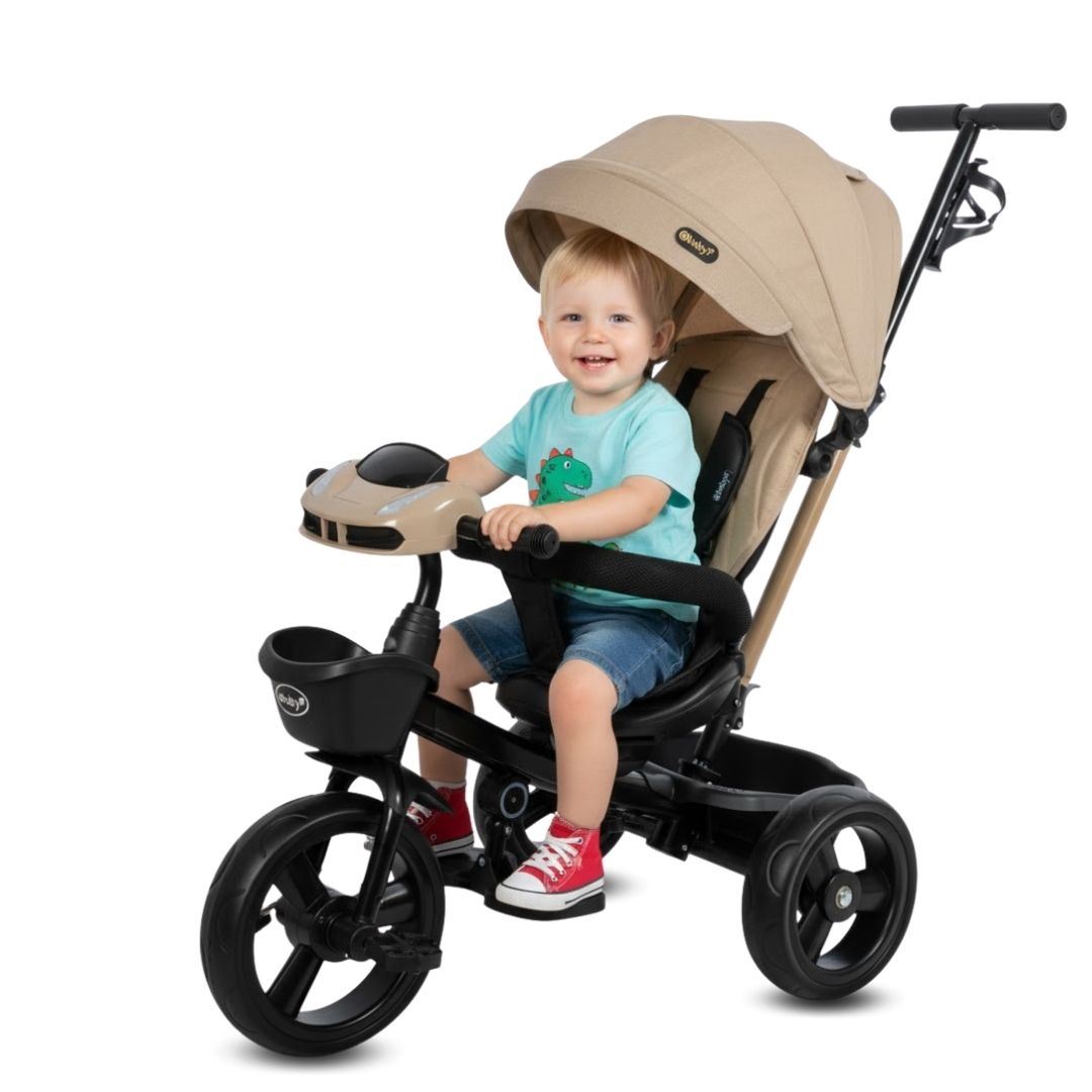 Triciclo Guiador Giratorio «WUNDER» Edición Limitada Gray