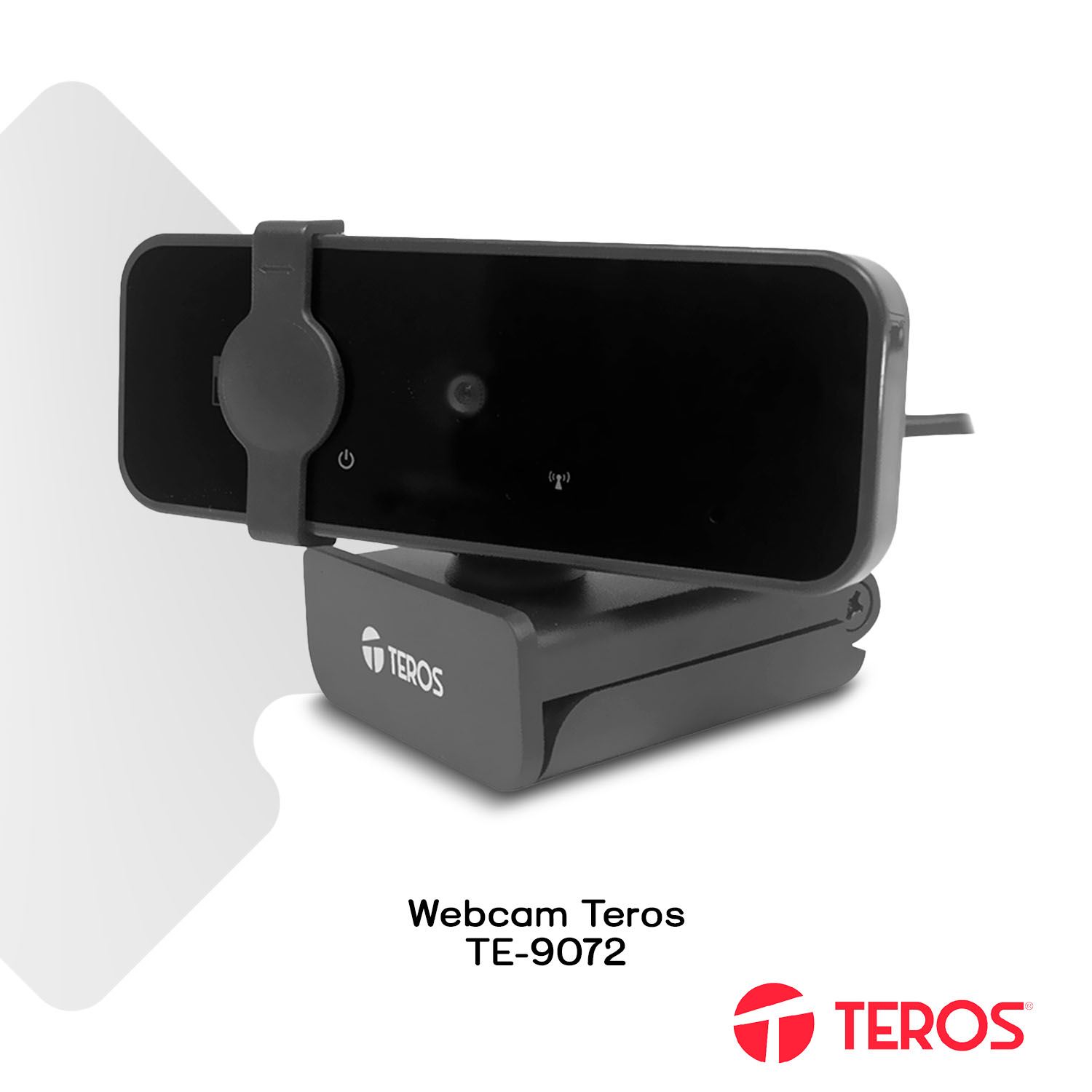 Webcam Teros TE-9072 2K 2592 x 1944 30 FPS Micrófono USB 2.0 con Trípode