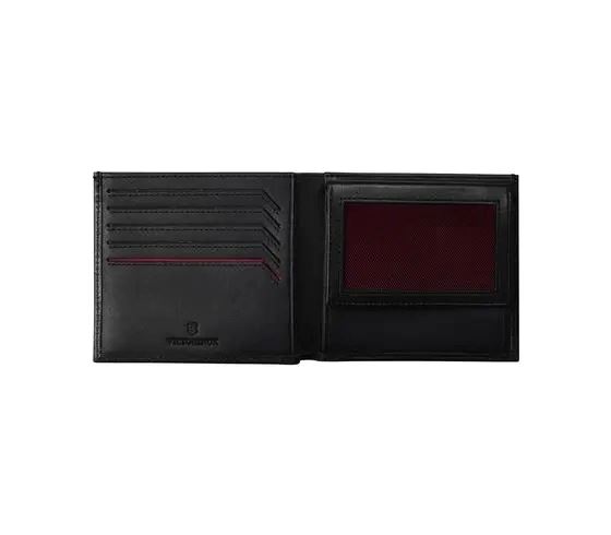 Tarjetero Altius Alox Slim color negro, Victorinox