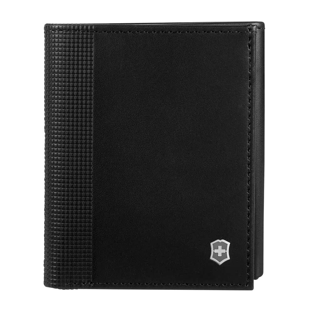 Billetera Altius Alox Tri-fold color negro, Victorinox