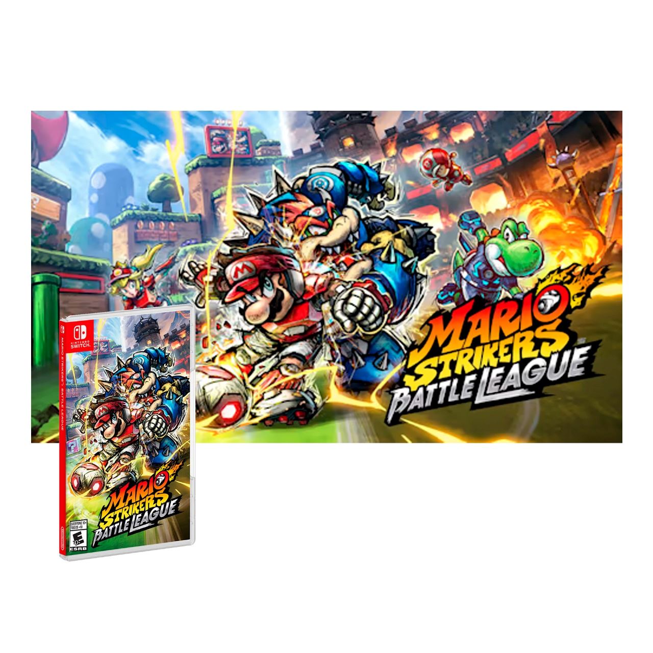 Tienda recoger Molestar Mario Strikers Nintendo Switch + Poster | Juntoz