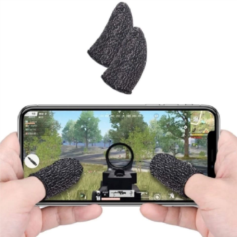 Dedales Gamer para Celular Alta Sensibilidad Transpirables Guantes para  Jugar