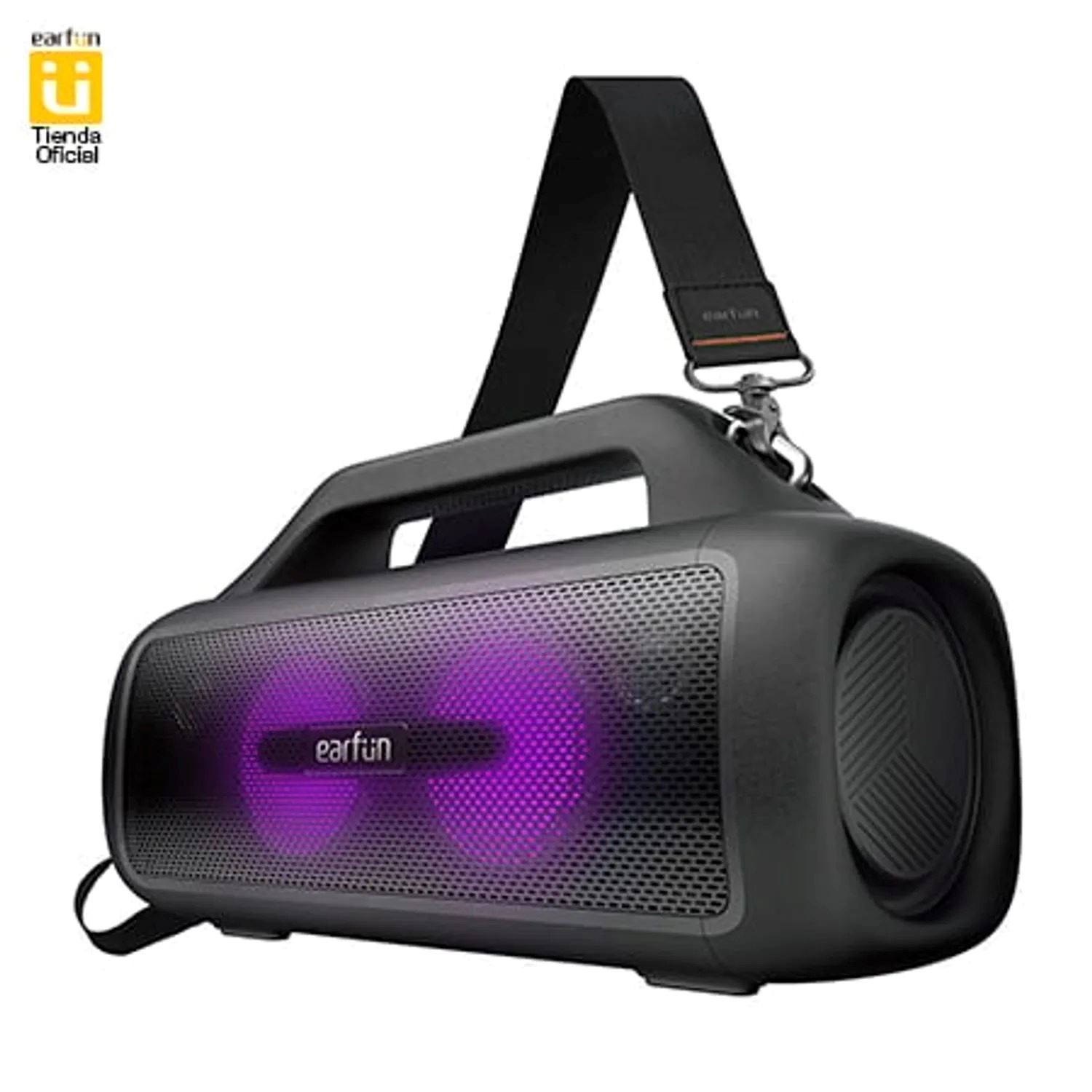 Parlante Earfun Uboom X  80W -  30H - Ip67 - Rgb Negro