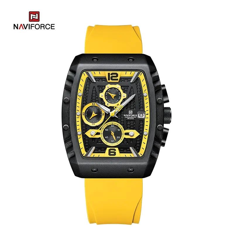 Reloj Naviforce Quartz Chronograph Amarillo 8025