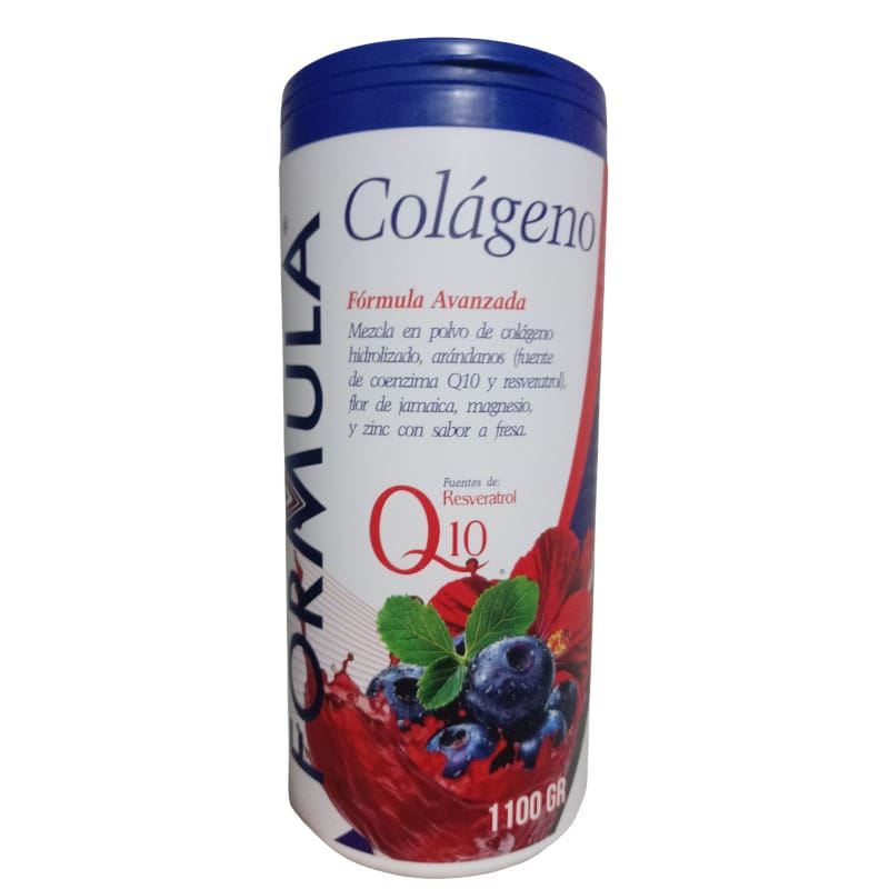 COLAGENO HIDROLIZADO DE FORMULA V DE ARÁNDANOS, RESVERATROL Y Q 10