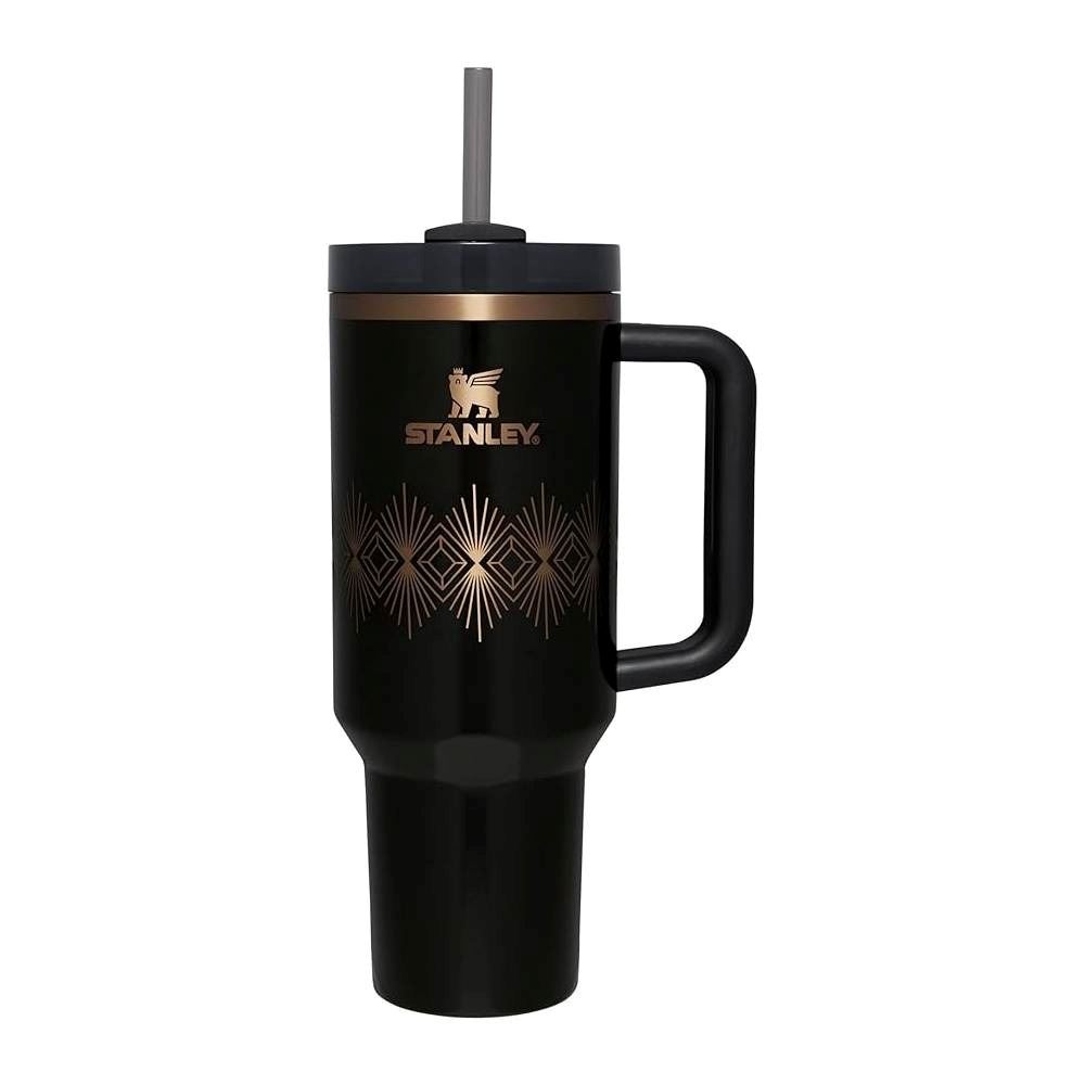 Stanley Flowstate Tumbler Vaso Termico 40oz Black Gold