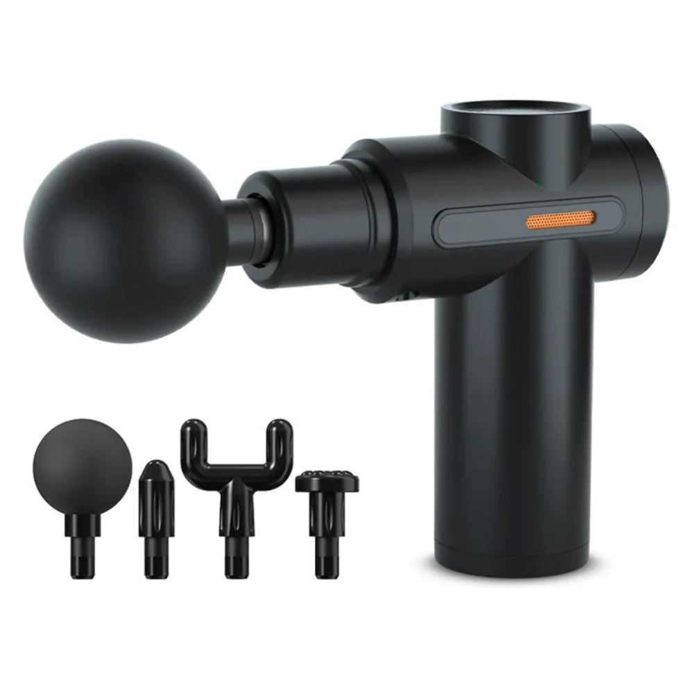 Masajeador Lext Massage Con Regulador De Velocidad Negro