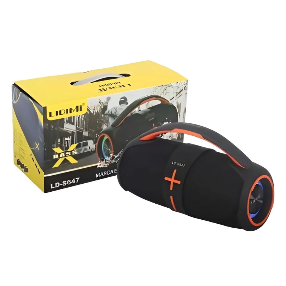 Parlante Lidimi Ld-s647 Ipx6 Bluetooth 5.2 Radio Fm Rgb Al Azar