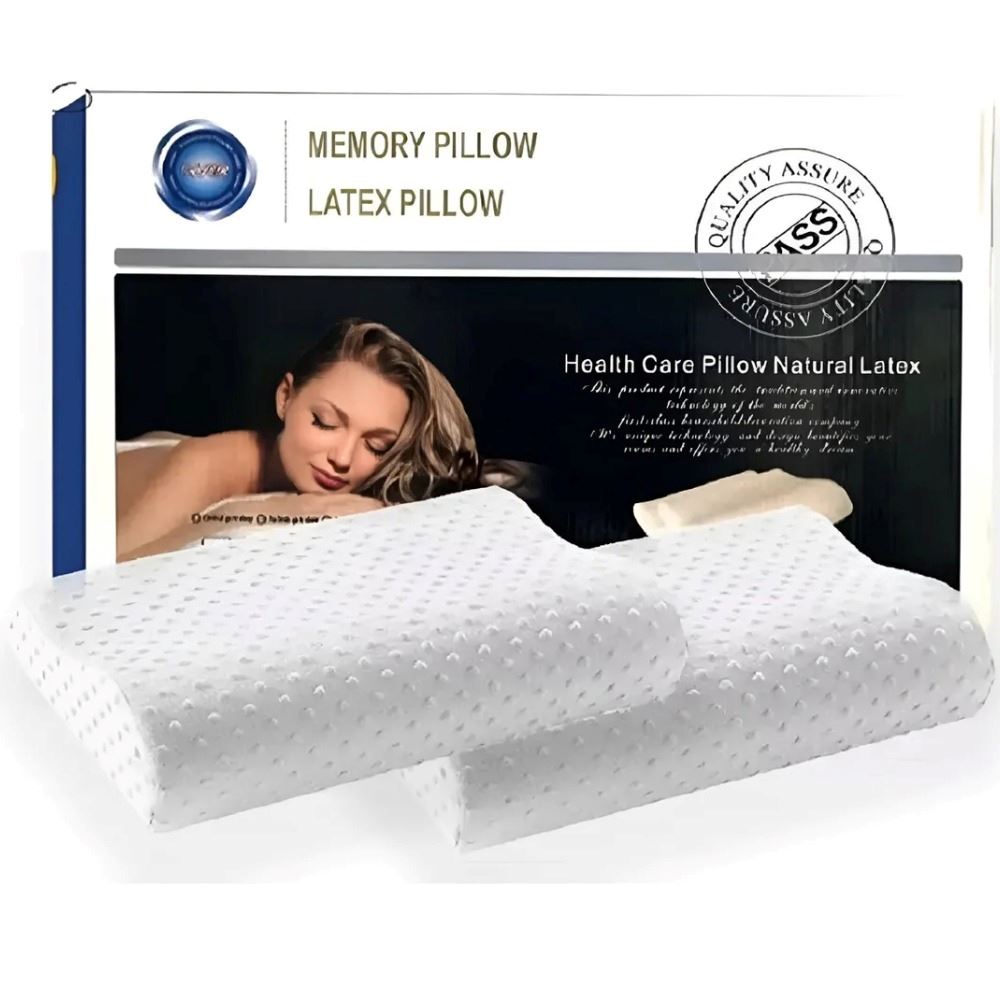 Almohada Terapéutica Viscoelástica Blanca Color Blanco