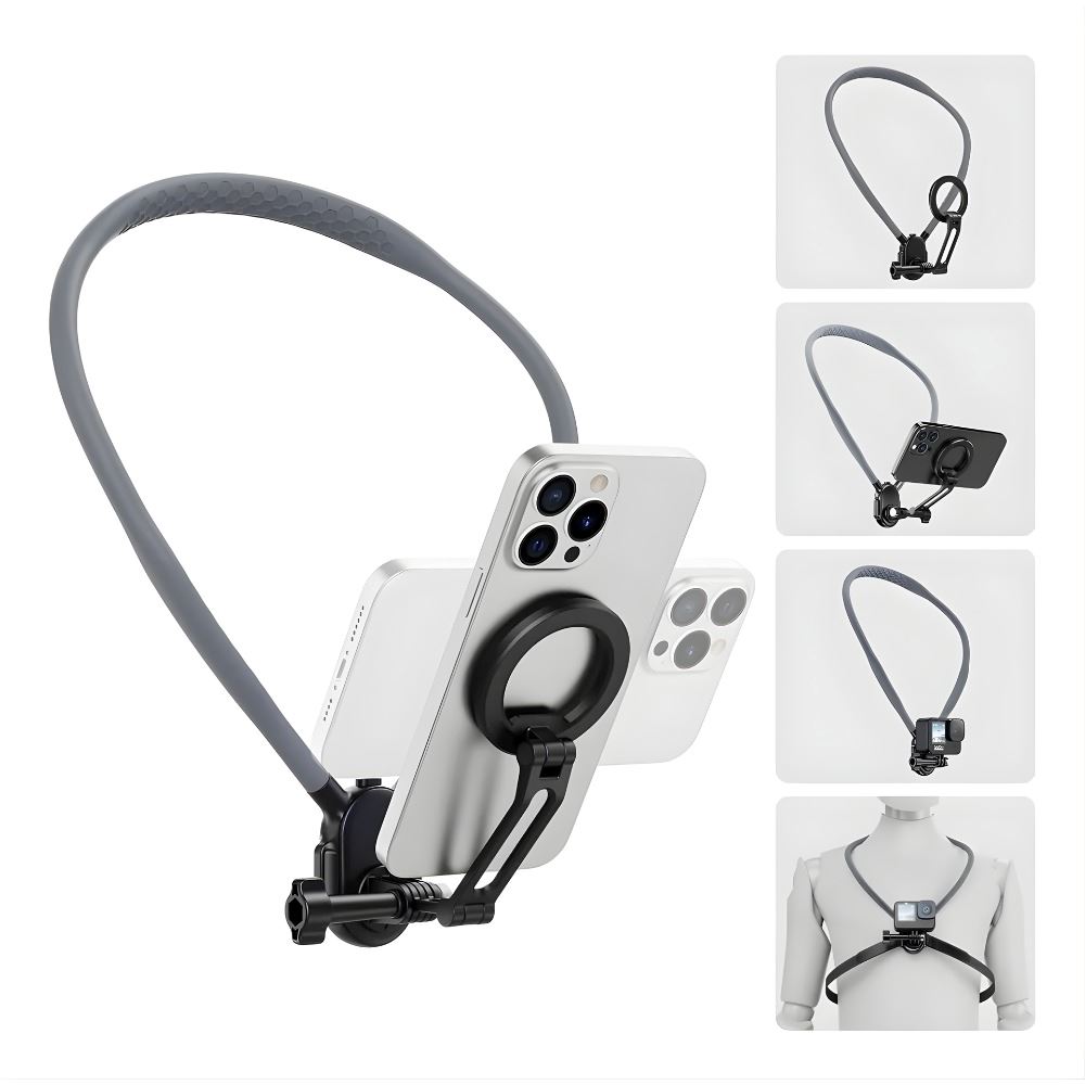 Soporte Magnético Pov Para Iphone, Android Y Gopro