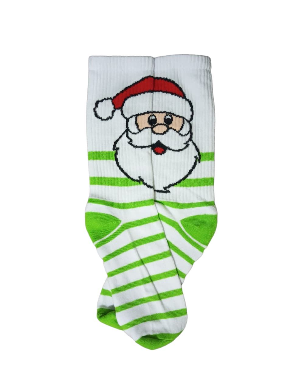 Medias de Algodón Papá Noel Verde