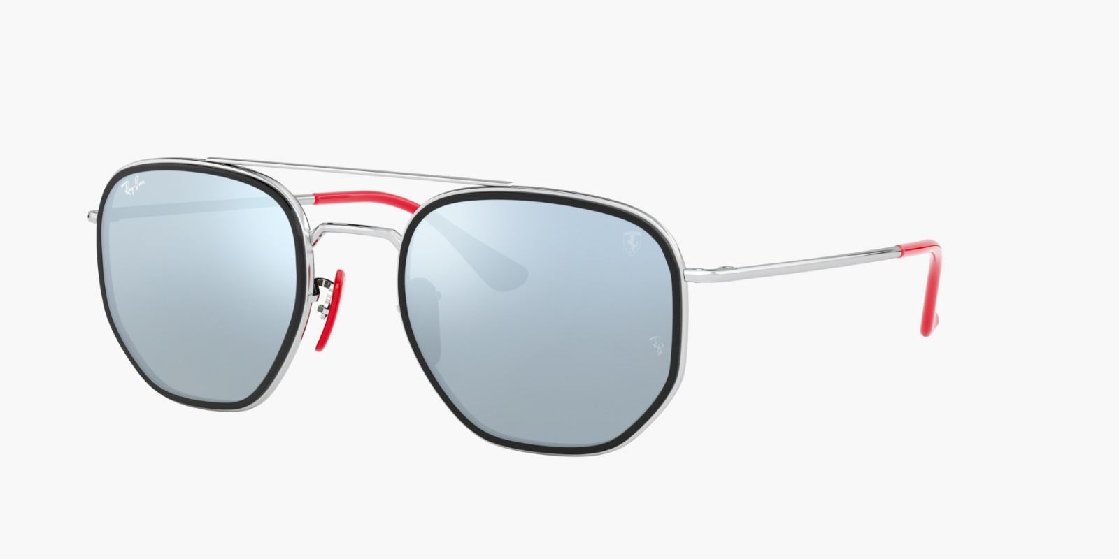 LENTES DE SOL RAYBAN MARSHAL RB3748M SCUDERIA FERRARI COLLECTION/ COLOR: GRIS ESPEJO