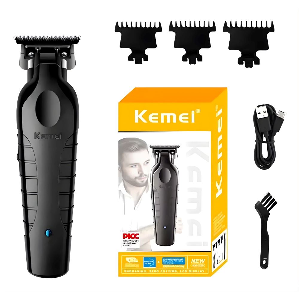 Patillera, Trimmer Profesional Black Kemei Km-2299