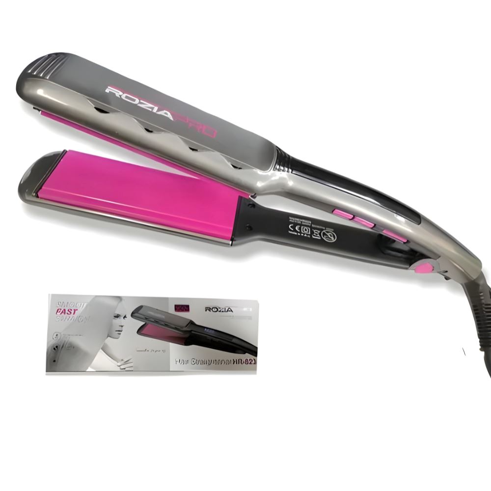 Plancha De Cabello Rozia Hr823 Cerámica Pantalla Digital