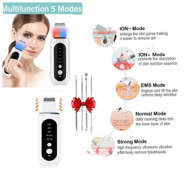 Kit Limpieza Profunda Paleta Ultrasonica premium
