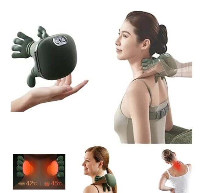 MASAJEADOR PORTÁTIL CON CALOR INFRAROJO