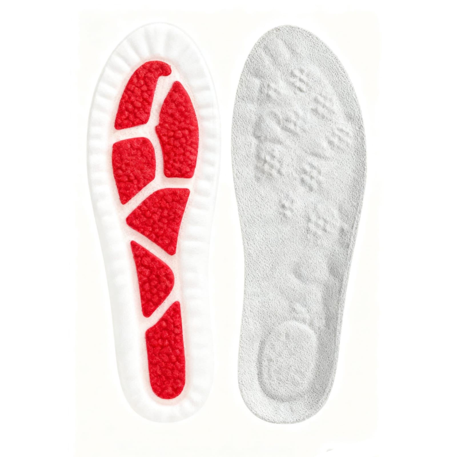 Plantilla De Aire Livianas De Material Suave De Alto Impacto Rojo