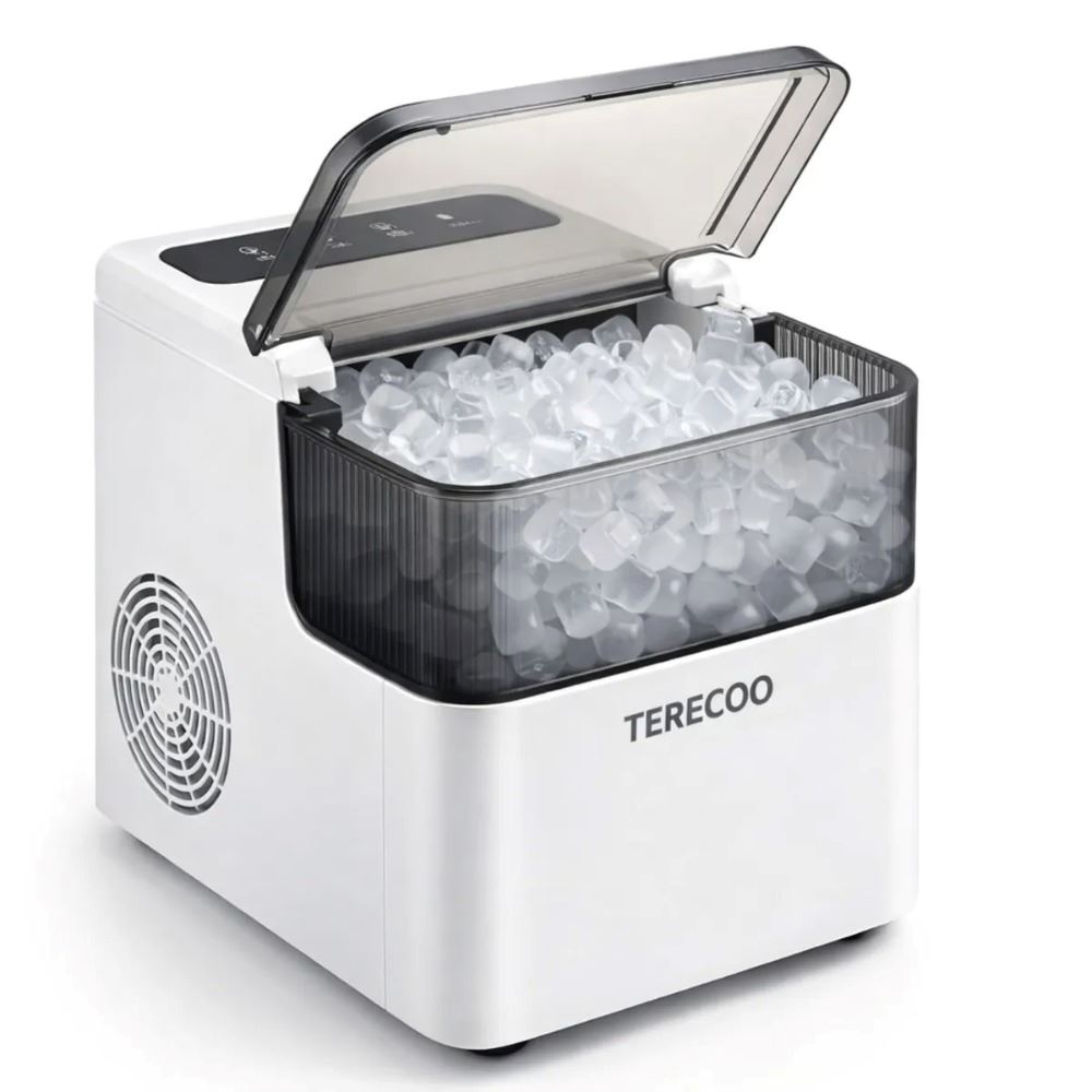 Máquina De Hielo Eléctrica Terecoo 1.5l Automática 165w
