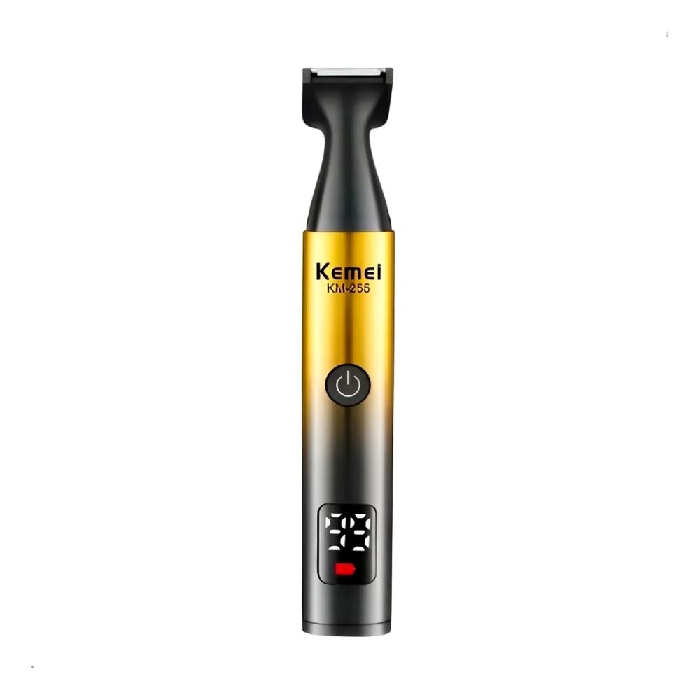 Cortadora De Cabello Kemei Km-255 4 En 1 Recargable Portatil