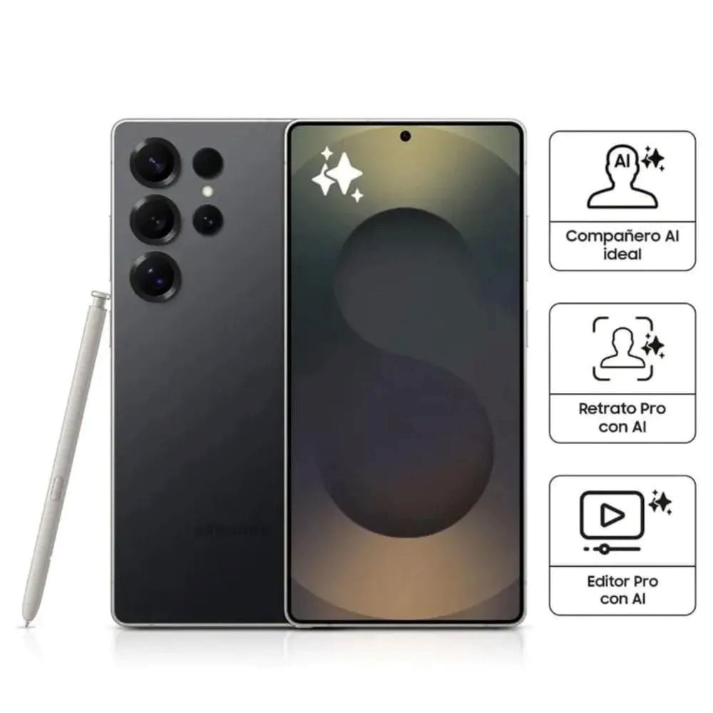 Samsung Galaxy S25 ultra 5G 512gb 12gb ram dual sim negro