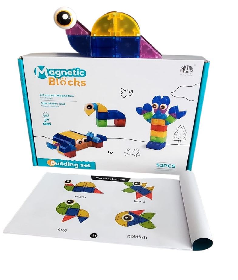 Bloques Magnéticos 3D Sólidos – Construye en Volumen y Despierta la Creatividad