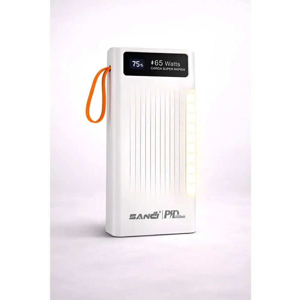 Cargador Portátil Usb-c  Super-rapida Powerbank60000mah Blanco